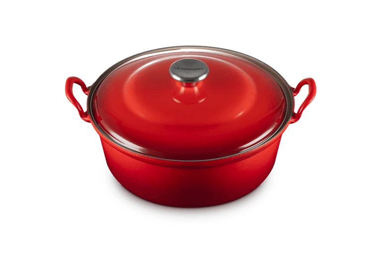 Le Creuset Schmorpfanne Faitout 'Cherry Red' Ø28cm / 4,9L