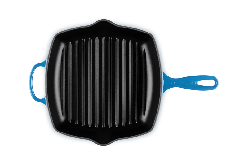 Le Creuset Grillpfanne Quadratisch 26x26cm Grillit® 'Azure'