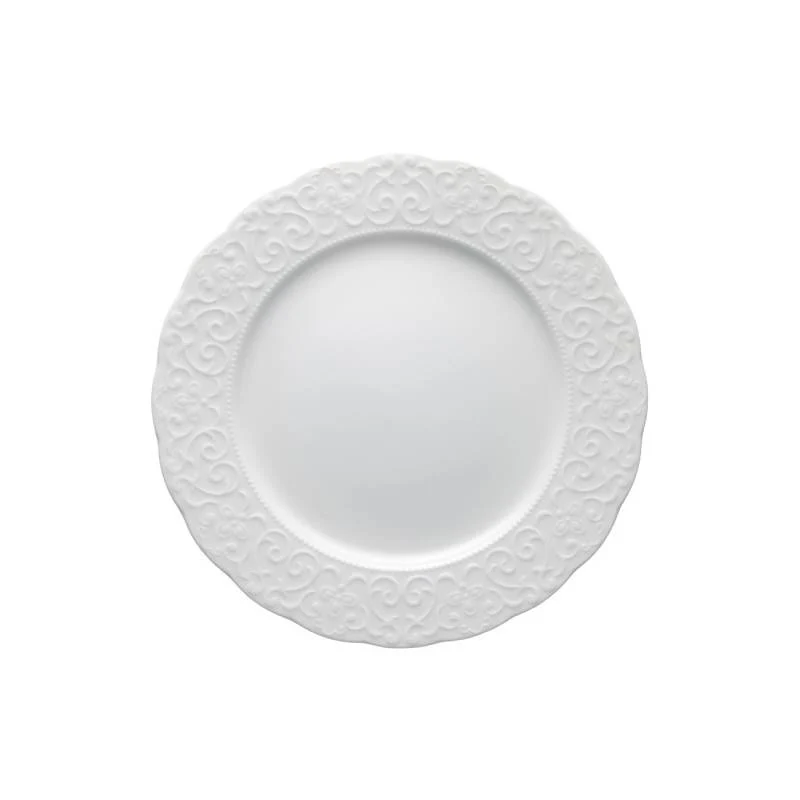 Brandani Piatto Piano Gran Galà D25 cm in Porcellana