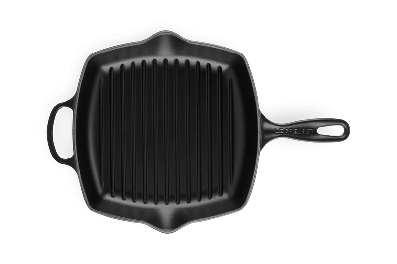 Le Creuset Grillpfanne quadratisch 26x26cm Grillit® 'Matt Black'