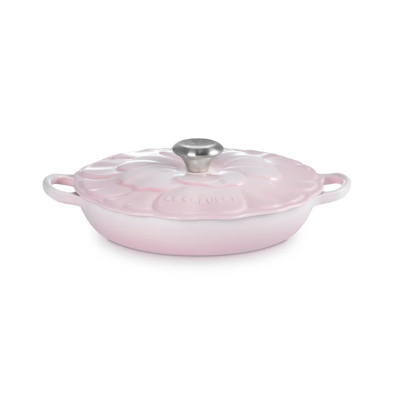 Le Creuset Campagnard Signature 'Blossom Shell Pink' ø26cm / 2,2L