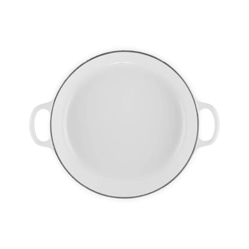 Le Creuset Campagnard Signature 'Blossom White' ø26cm / 2,2L