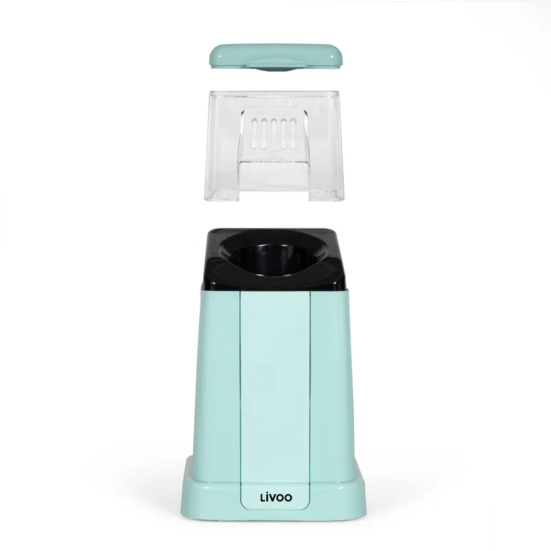 Popcornmaschine Mint 1200W für ca. 100 g.