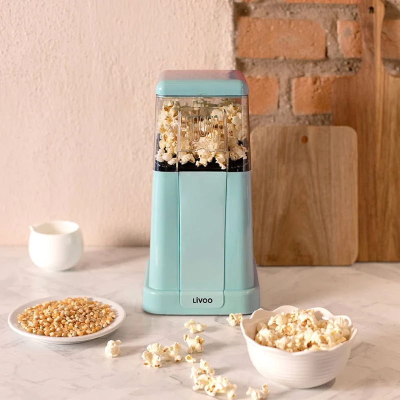 Popcornmaschine Mint 1200W für ca. 100 g.