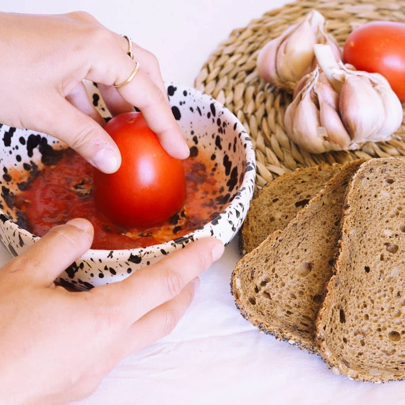 Keramikreibe "Galaxie" Mittel für Knoblauch, Ingwer & Gewürze