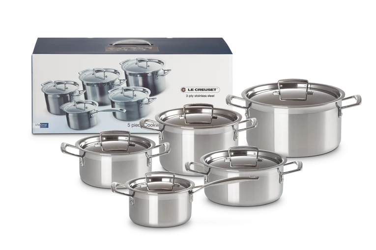 Le Creuset 5-teiliges Topfset „Magnetik“