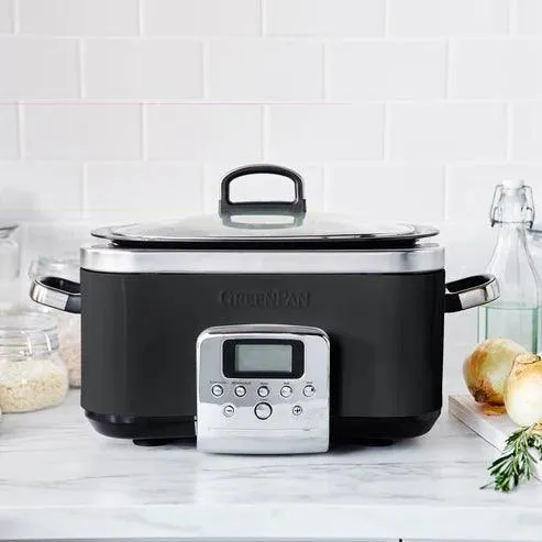 Greenpan Slowcooker Schwarz 6L