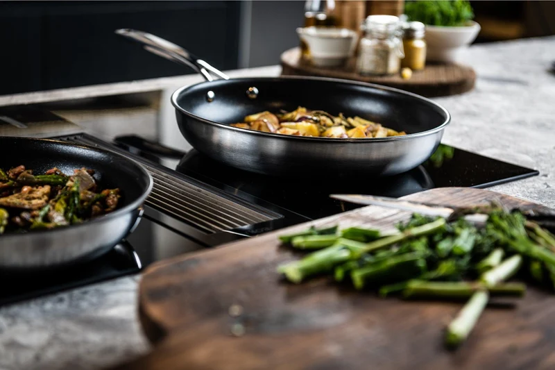 DUCQ Pfannenset 20/24/28 cm + Wok 28 cm