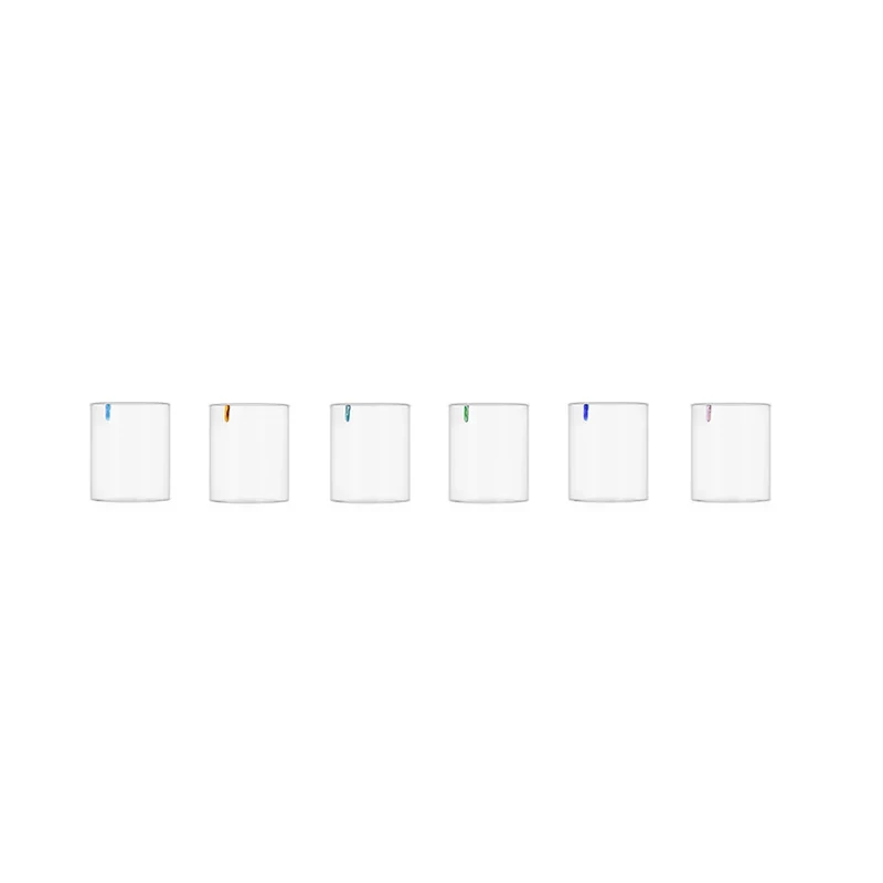 Ichendorf Milano Trace Set 6 Tumbler in Vetro Borosilicato
