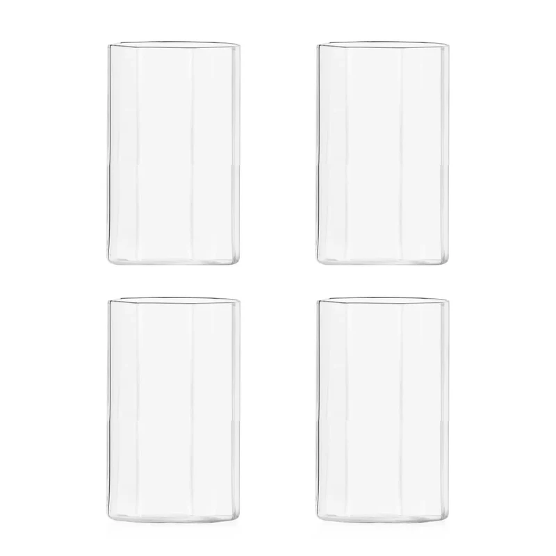 Ichendorf Milano Octave Set 4 Bicchieri Longdrink Clear in Vetro