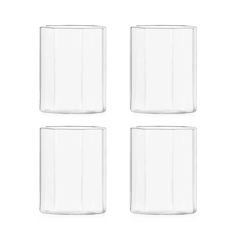 Ichendorf Milano Octave Set 4 Bicchieri Vino Clear in Vetro