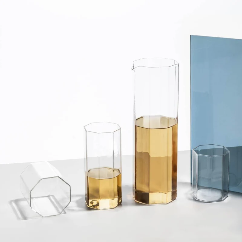 Ichendorf Milano Octave Set 4 Bicchieri Vino Clear in Vetro