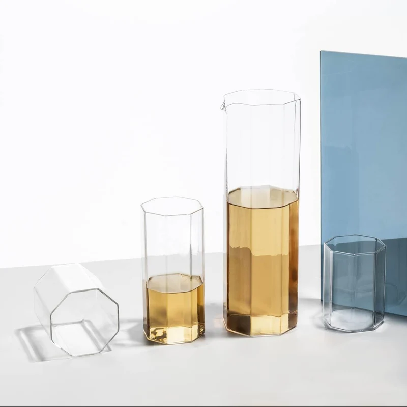 Ichendorf Milano Octave Set 4 Bicchieri Acqua Clear in Vetro