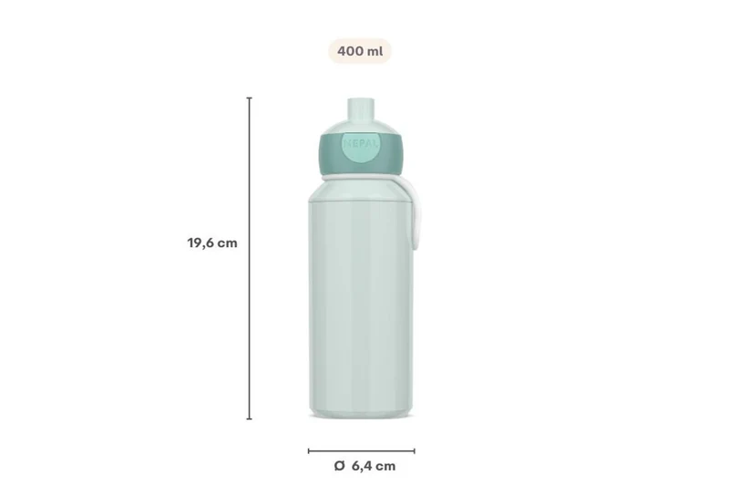 Trinkflasche Wild Tiger 400 ml Pop-Up Campus