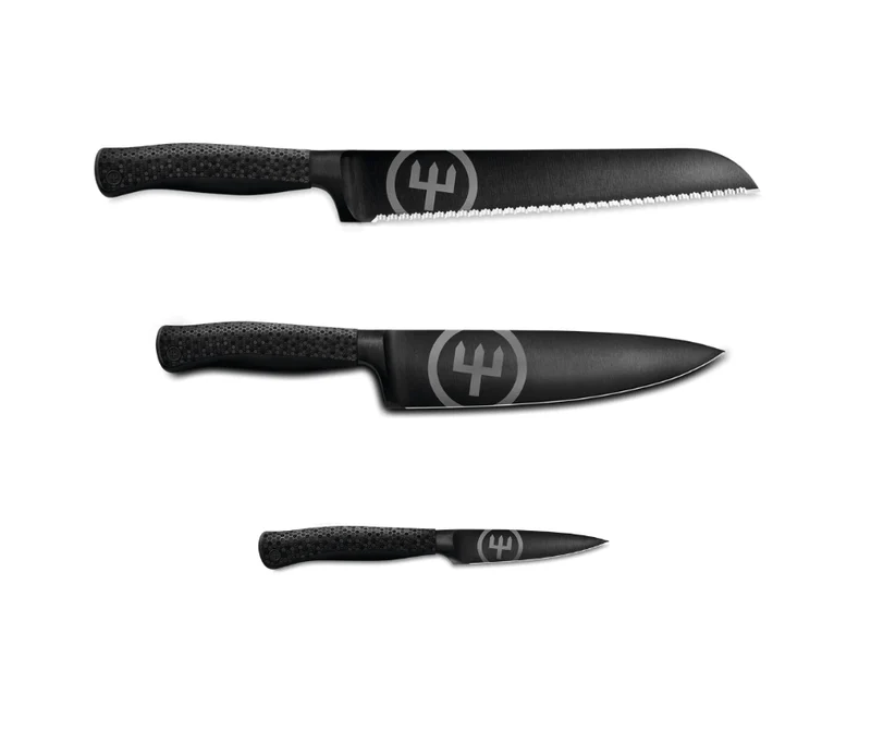 Wüsthof Messerset 3-teilig „Performer“ mit Kochmesser 20 cm