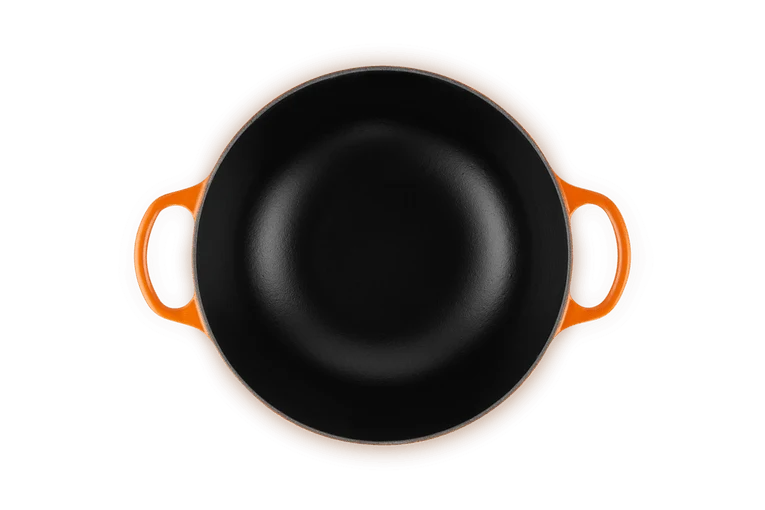Le Creuset Marmite Signature Schmortopf „Orangerot“ Ø 24 cm / 3,1 l