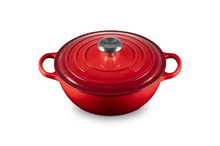 Le Creuset Marmite Kasserolle Signature 'Cherry Red' Ø24cm / 3,1L