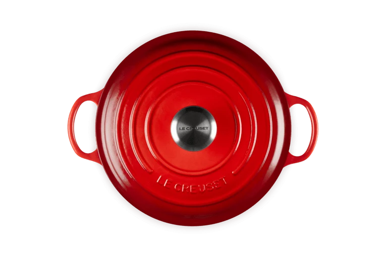 Le Creuset Marmite Kasserolle Signature 'Cherry Red' Ø24cm / 3,1L