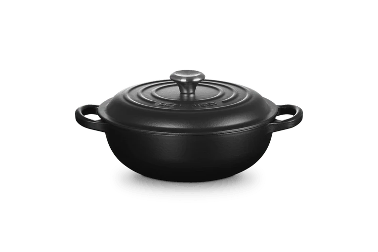 Le Creuset Marmite Signature Schmorpfanne 'Matte Black' Ø22cm / 2,2L