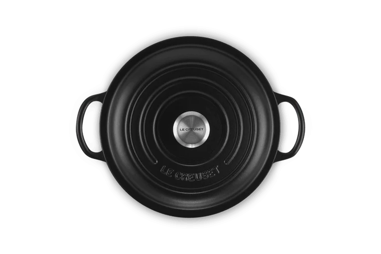 Le Creuset Marmite Signature Schmorpfanne 'Matte Black' Ø22cm / 2,2L