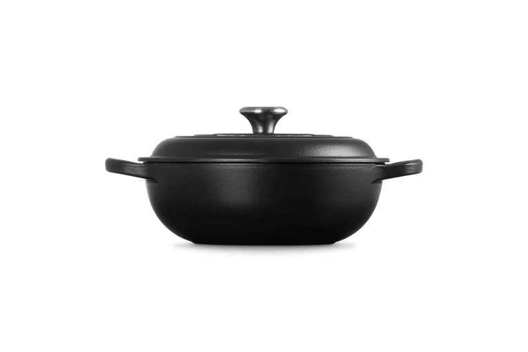Le Creuset Marmite Signature Schmorpfanne 'Matte Black' Ø22cm / 2,2L