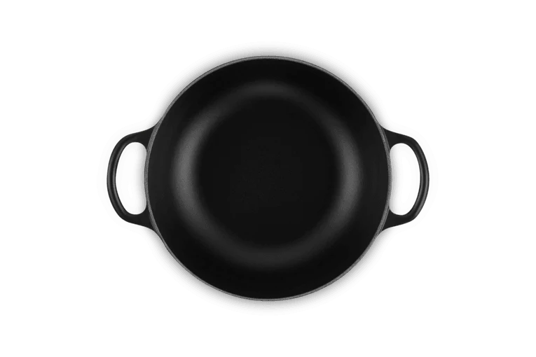 Le Creuset Marmite Signature Schmorpfanne 'Matte Black' Ø22cm / 2,2L