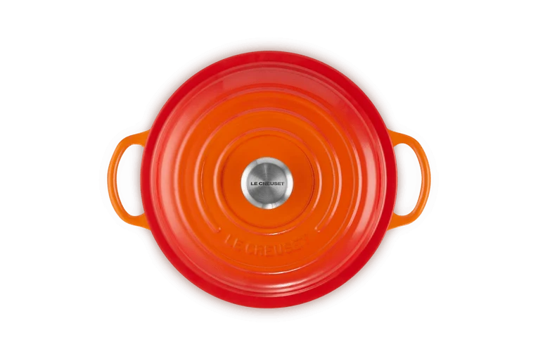Le Creuset Marmite Signature Schmorpfanne 'Orange Red' Ø22cm / 2,2L