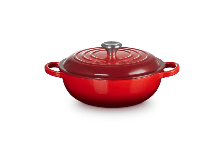 Le Creuset Marmite Signature Schmortopf „Kirschrot“ Ø 22 cm / 2,2 l