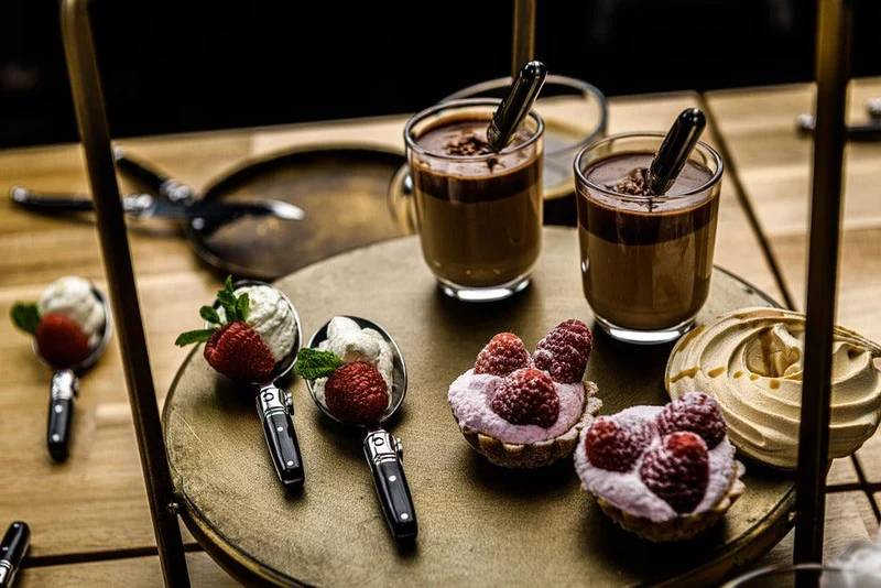 Laguiole Style de Vie Amuse Löffel Schwarz 6 Stück 'Premium Line'