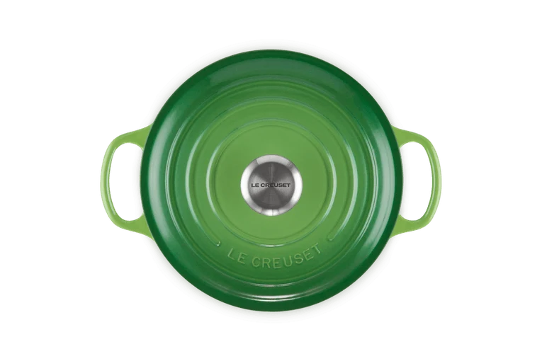 Le Creuset Hohe Braadpfanne 'Bamboo green' ø24cm / 5L