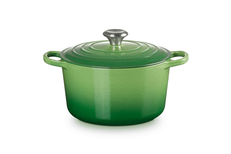 Le Creuset Hohe Braadpfanne 'Bamboo green' ø24cm / 5L