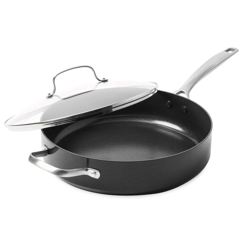 GreenPan Padella Copenhagen con Coperchio D28 cm in Alluminio Antiaderente