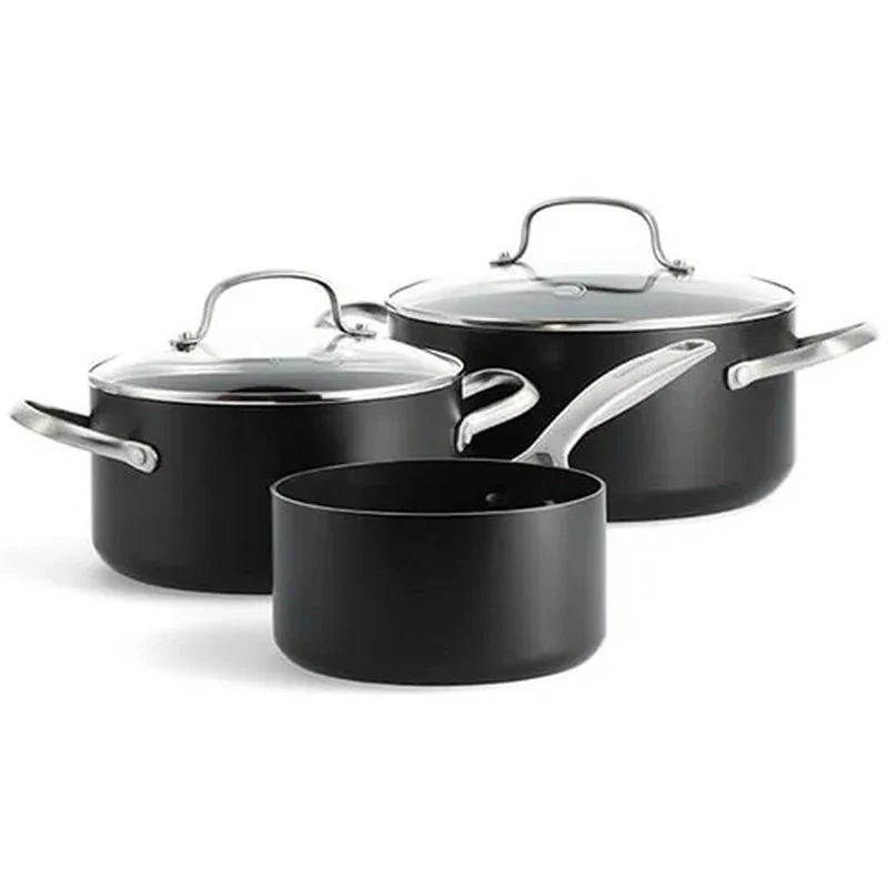 GreenPan Set 6 Pezzi Copenhagen in Alluminio Antiaderente