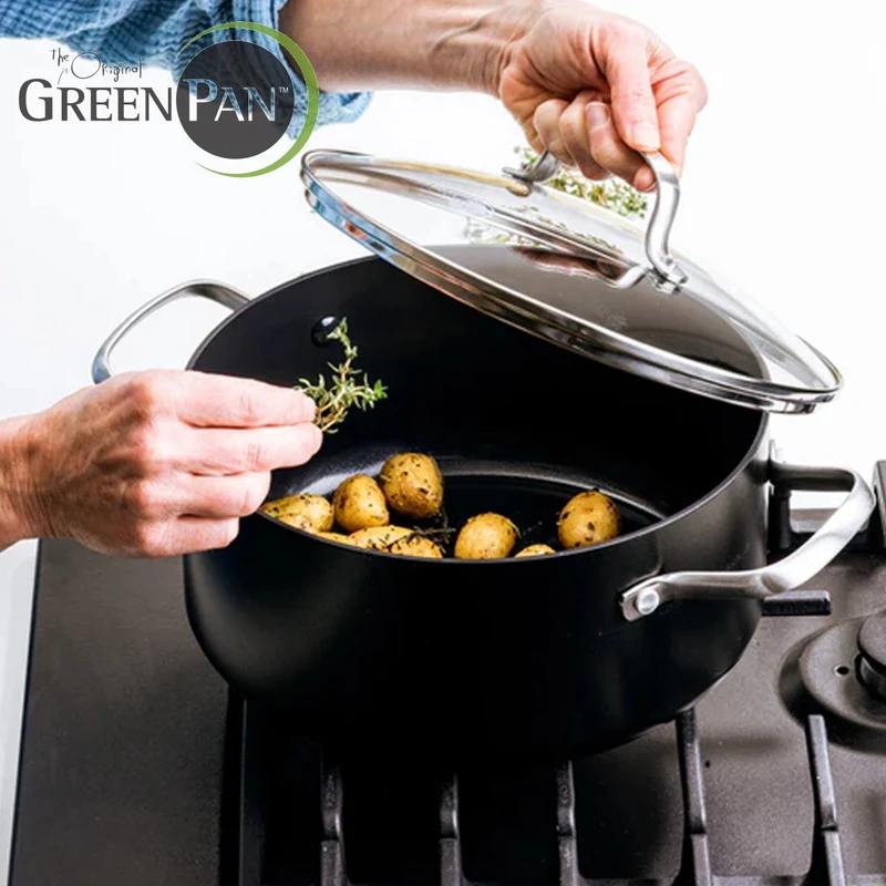 GreenPan Set 6 Pezzi Copenhagen in Alluminio Antiaderente