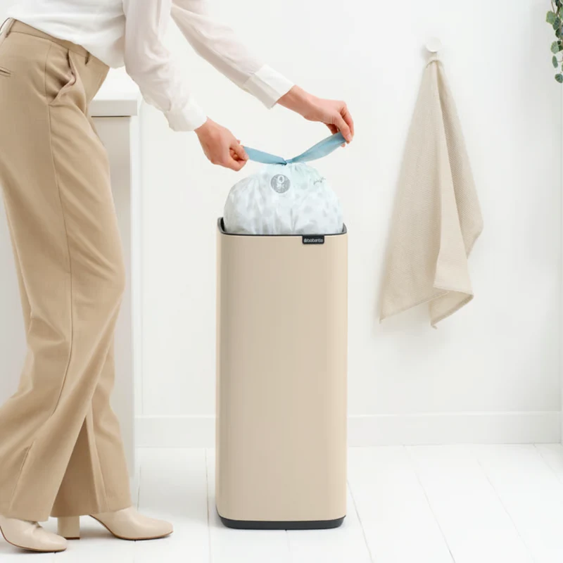 Brabantia Pattumiera Bo Touch 30 Litri Beige