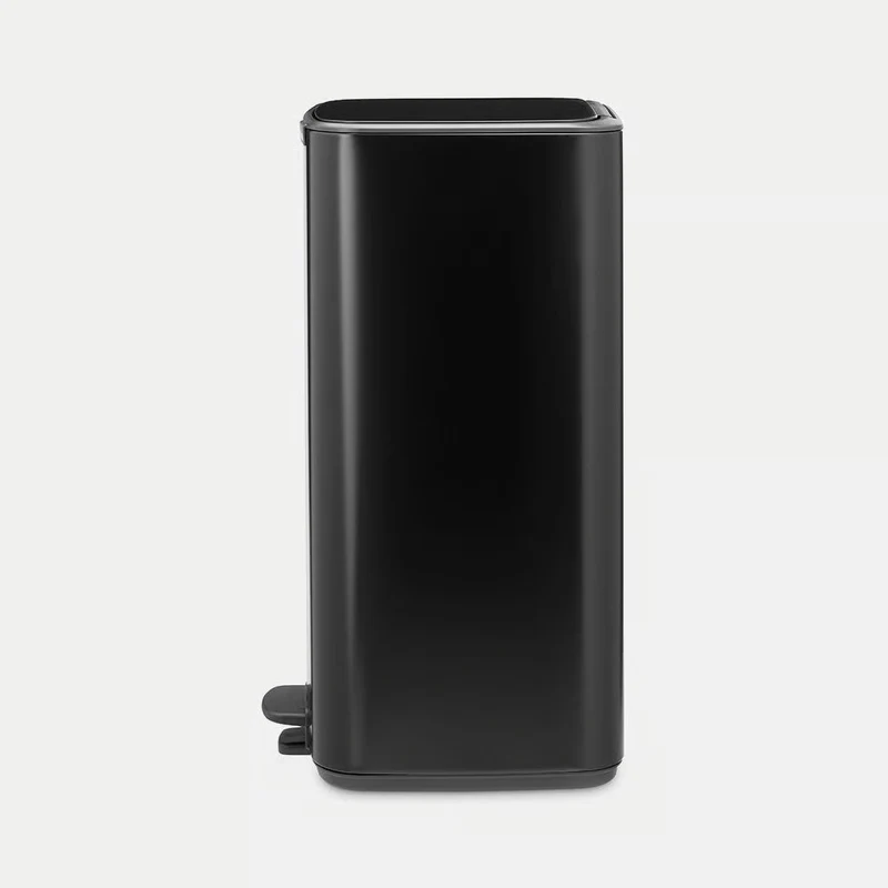 Brabantia Pattumiera a Pedale Bo 30 Litri Nero Opaco