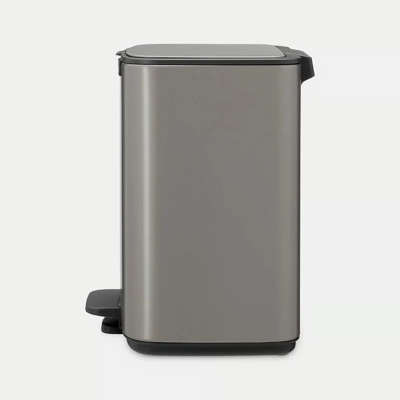 Brabantia Pattumiera a Pedale Bo 7 Litri Platino