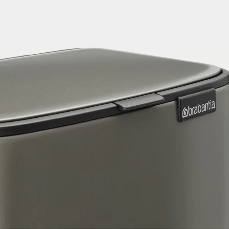 Brabantia Pattumiera a Pedale Bo 7 Litri Platino