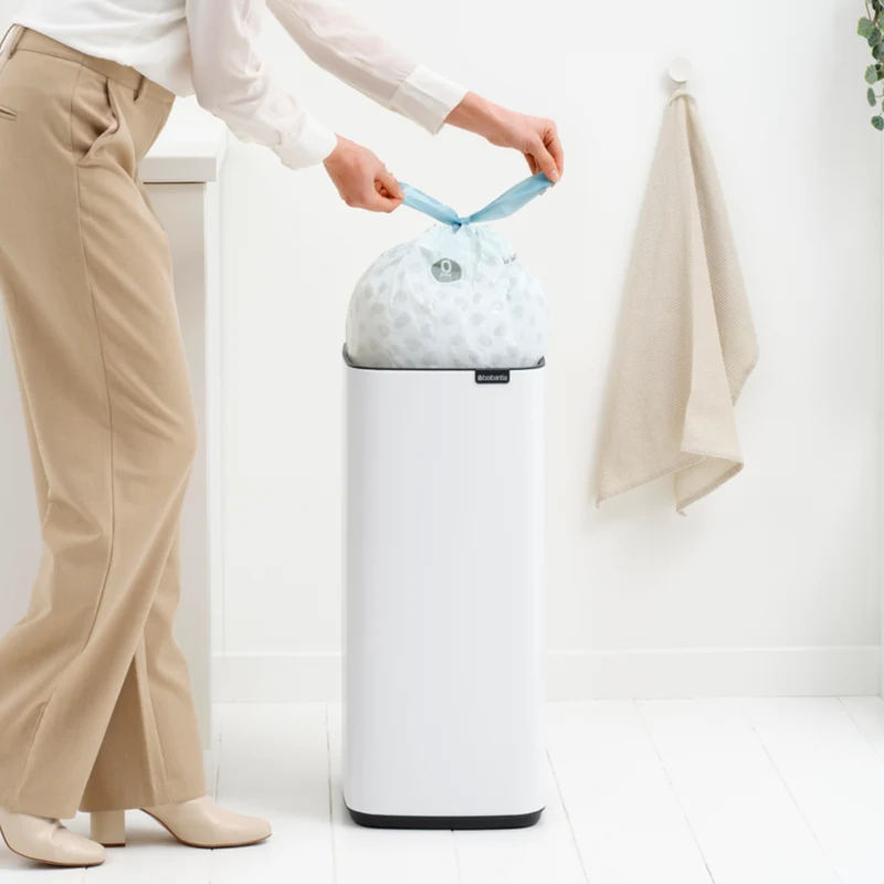 Brabantia Pattumiera Bo Touch 30 Litri Bianco