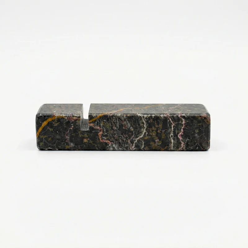 Le Gioie Poggia Posate in Marmo Nero Portoro 8,5 cm