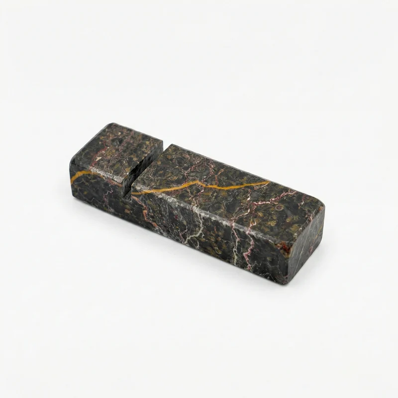 Le Gioie Poggia Posate in Marmo Nero Portoro 8,5 cm