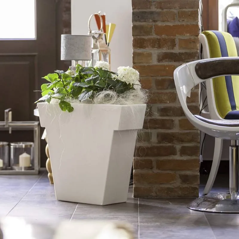 Slide Il Vaso H55 cm Milky White