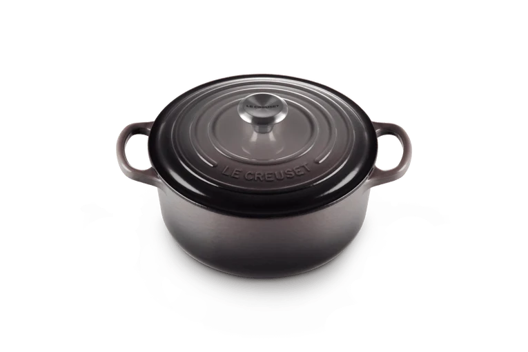 Le Creuset Kasserolle Signature „Flint“