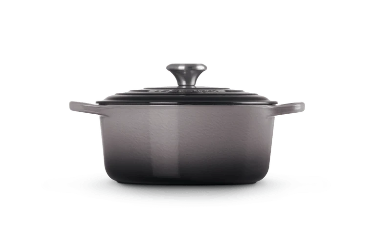 Le Creuset Kasserolle Signature „Flint“