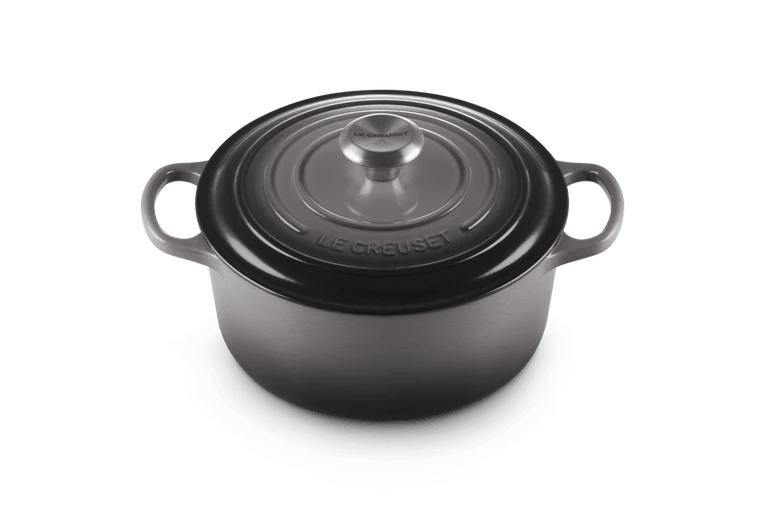 Le Creuset Kasserolle Signature „Flint“