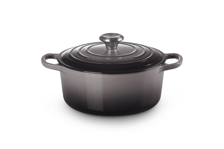 Le Creuset Kasserolle Signature „Flint“