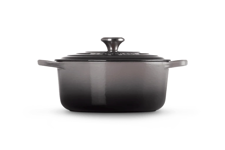 Le Creuset Kasserolle Signature „Flint“