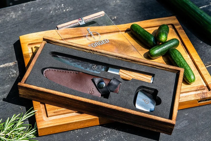 Geschmiedetes Kinderkochmesser „Olive“