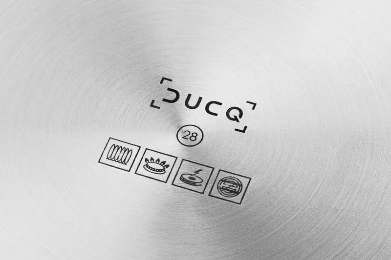 DUCQ Kupfer-Schmortopf Ø28cm / 4L