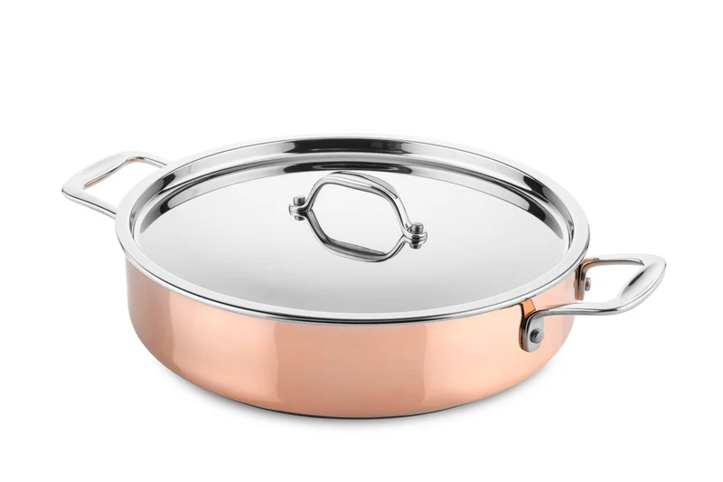 DUCQ Kupferpfannenset, 3-teilig